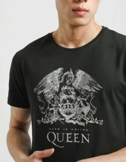T-shirt con stampa "QUEEN"