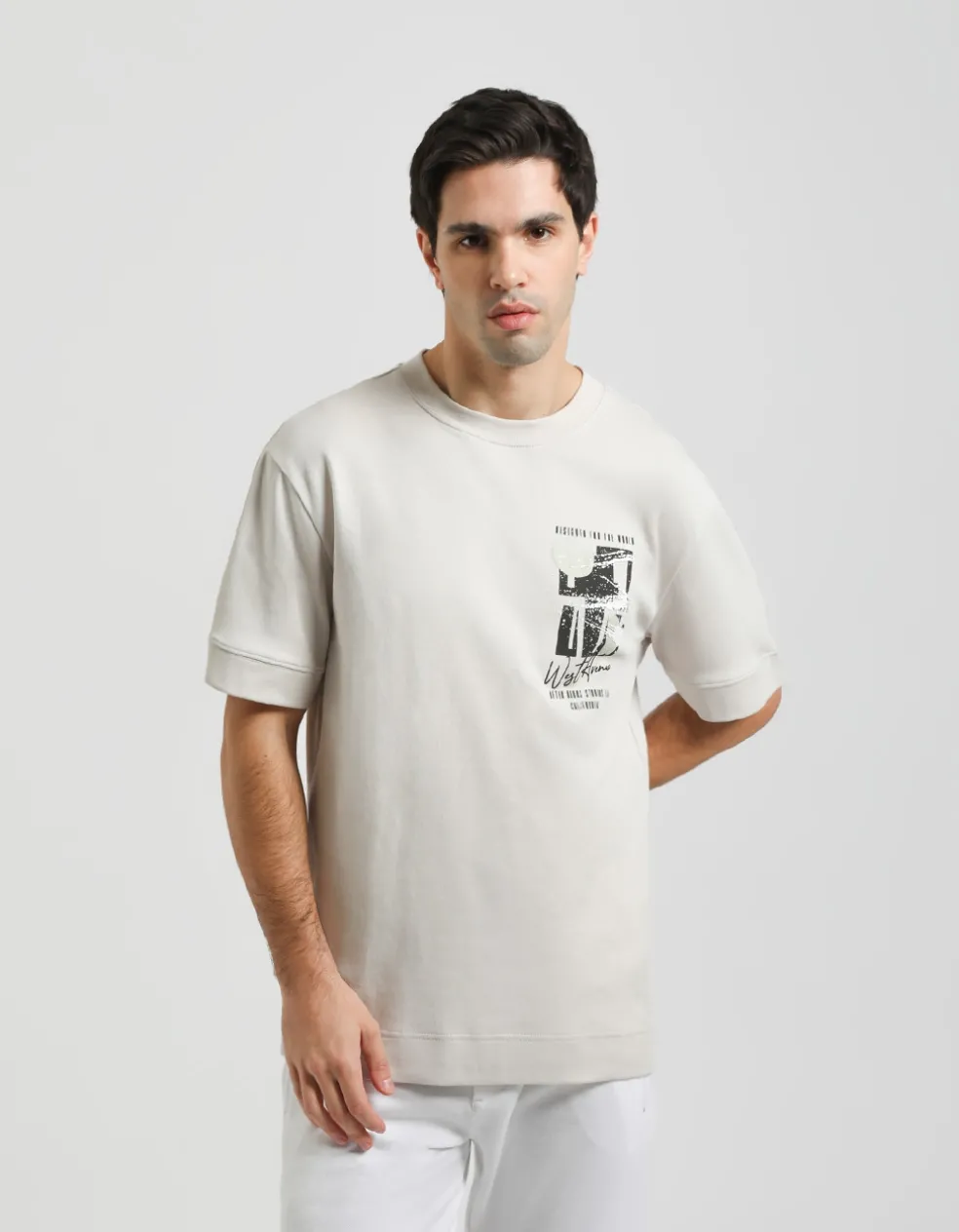 T-shirt HEAVY WEIGHT con stampa
