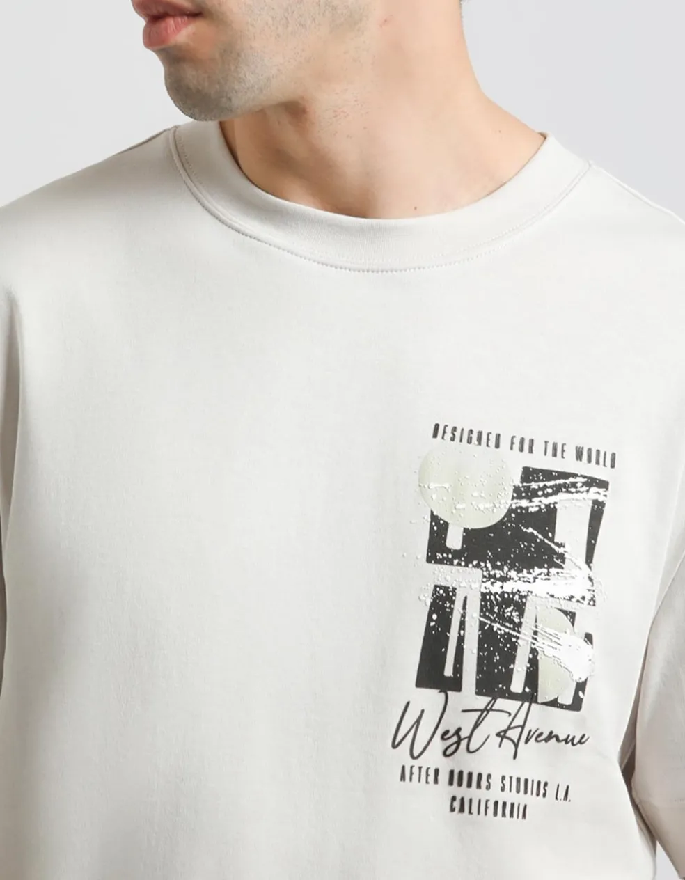 T-shirt HEAVY WEIGHT con stampa