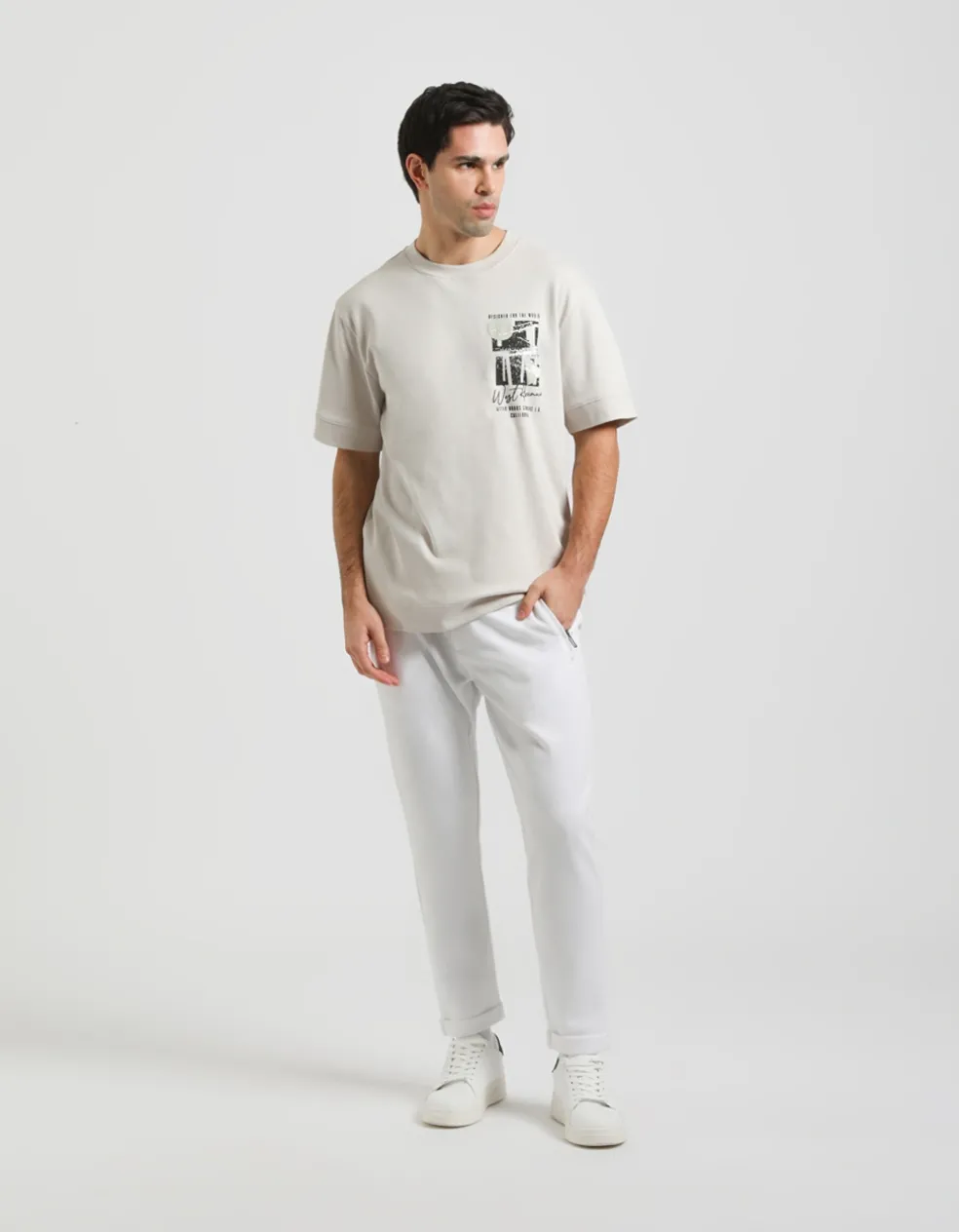 T-shirt HEAVY WEIGHT con stampa