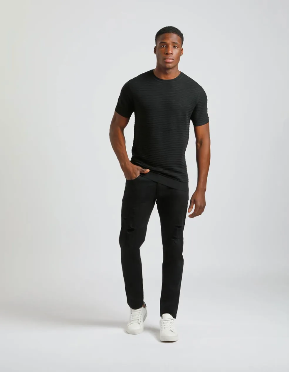 T-shirt in maglia