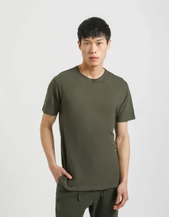 T-shirt misto lino