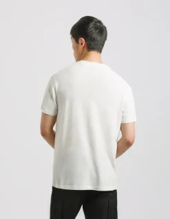 T-shirt misto lino