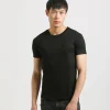 T-shirt viscosa a coste
