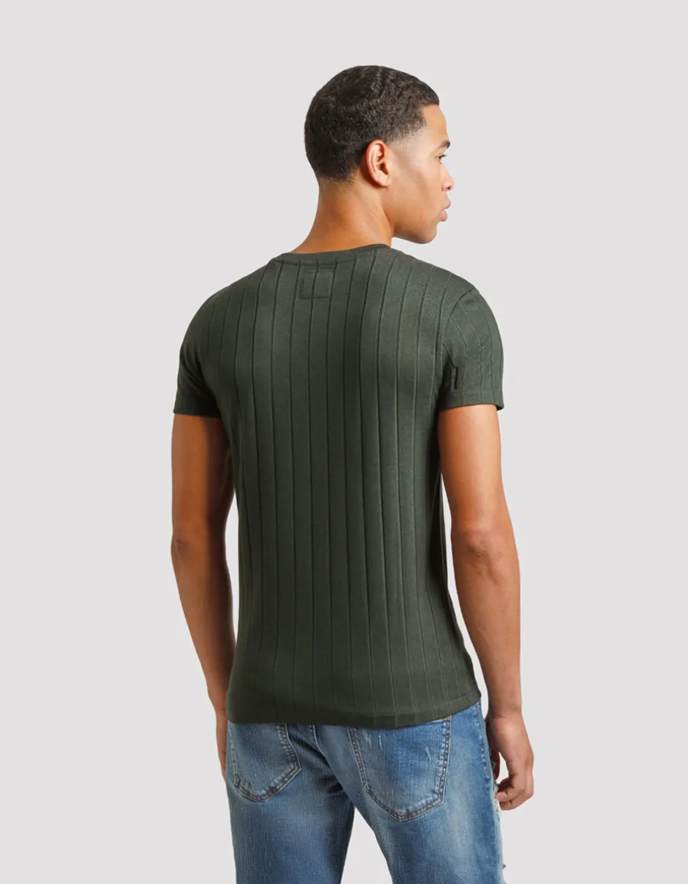 T-shirt viscosa a coste