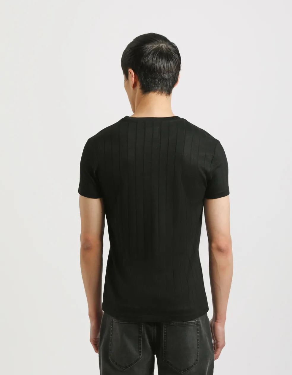 T-shirt viscosa a coste