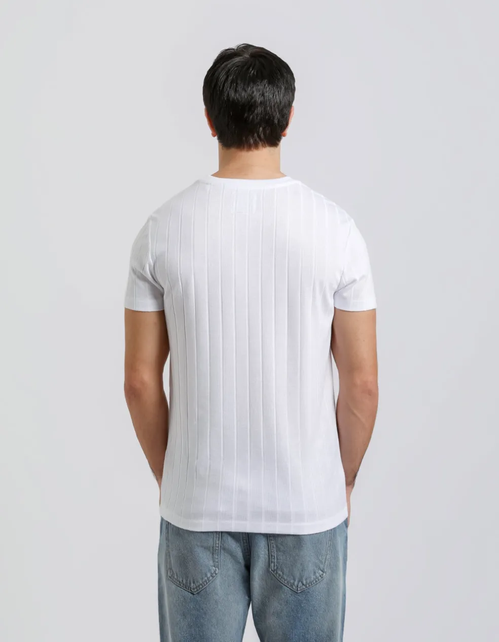 T-shirt viscosa a coste