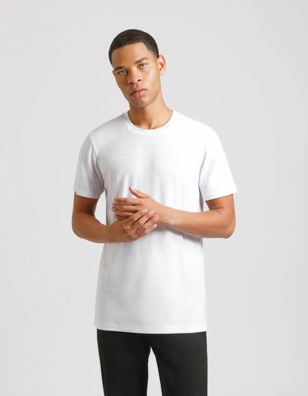 T-shirt viscosa a righe
