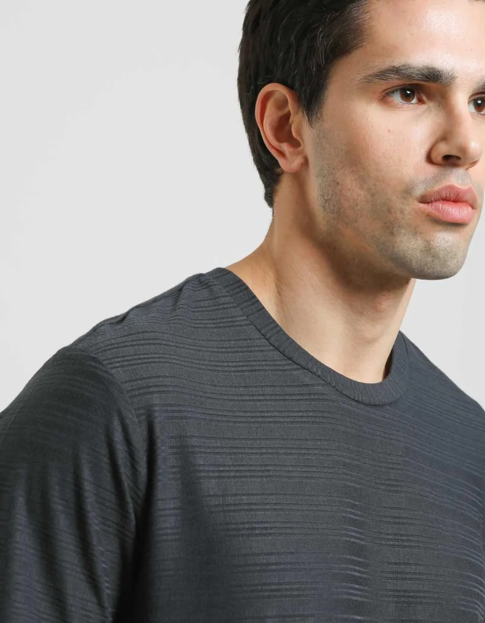 T-shirt viscosa a righe