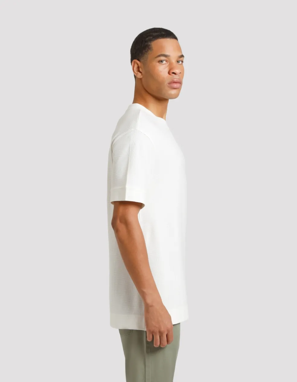 T-shirt viscosa strutturata